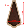 Шкатулка для рукоделия FLZB(N)-020 (6,5*12см.)